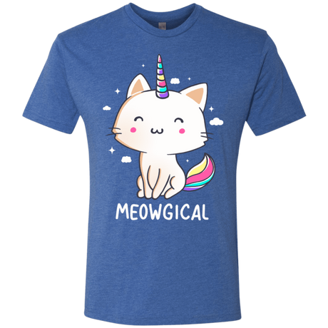 T-Shirts Vintage Royal / S Meowgical Men's Triblend T-Shirt
