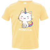 T-Shirts Butter / 2T Meowgical Toddler Premium T-Shirt