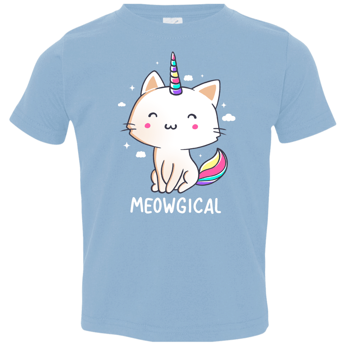 T-Shirts Light Blue / 2T Meowgical Toddler Premium T-Shirt