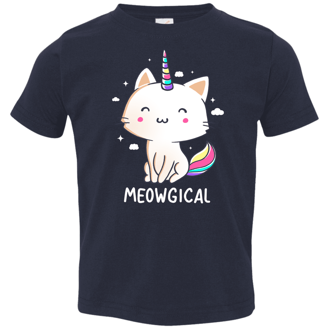 T-Shirts Navy / 2T Meowgical Toddler Premium T-Shirt