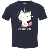 T-Shirts Navy / 2T Meowgical Toddler Premium T-Shirt