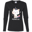 T-Shirts Black / S Meowgical Women's Long Sleeve T-Shirt