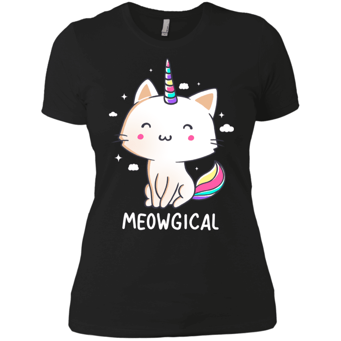 T-Shirts Black / X-Small Meowgical Women's Premium T-Shirt