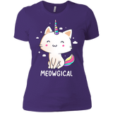 T-Shirts Purple Rush/ / X-Small Meowgical Women's Premium T-Shirt