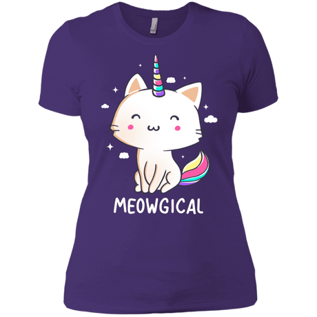 T-Shirts Purple Rush/ / X-Small Meowgical Women's Premium T-Shirt