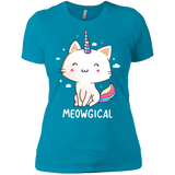 T-Shirts Turquoise / X-Small Meowgical Women's Premium T-Shirt
