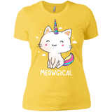 T-Shirts Vibrant Yellow / X-Small Meowgical Women's Premium T-Shirt