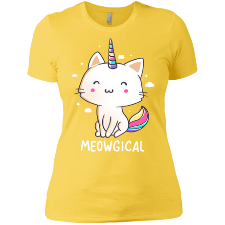 T-Shirts Vibrant Yellow / X-Small Meowgical Women's Premium T-Shirt