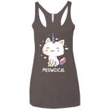 T-Shirts Macchiato / X-Small Meowgical Women's Triblend Racerback Tank