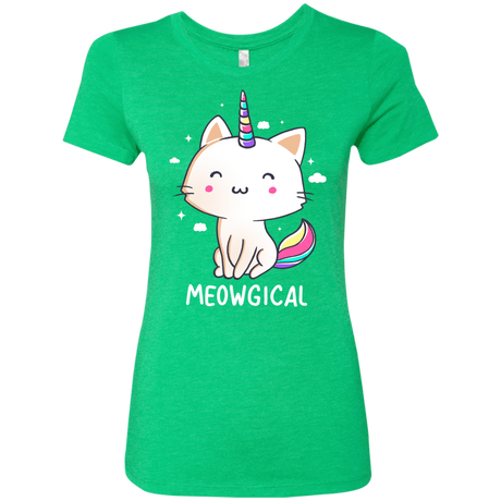 T-Shirts Envy / S Meowgical Women's Triblend T-Shirt