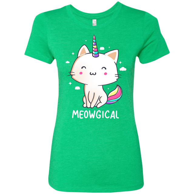 T-Shirts Envy / S Meowgical Women's Triblend T-Shirt