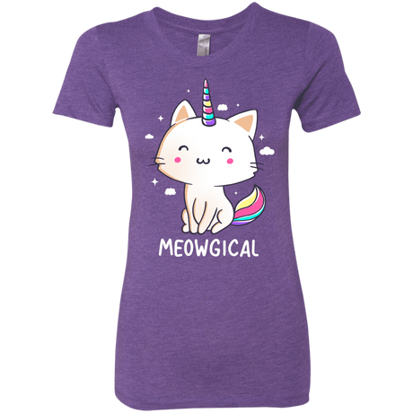T-Shirts Purple Rush / S Meowgical Women's Triblend T-Shirt