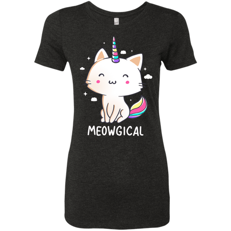 T-Shirts Vintage Black / S Meowgical Women's Triblend T-Shirt