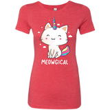 T-Shirts Vintage Red / S Meowgical Women's Triblend T-Shirt