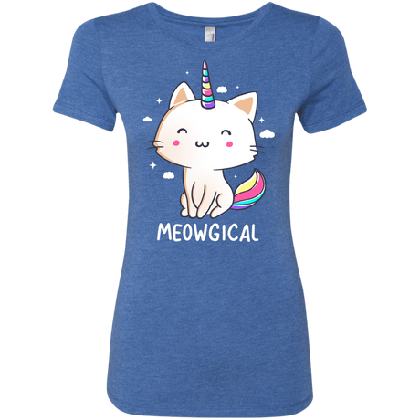 T-Shirts Vintage Royal / S Meowgical Women's Triblend T-Shirt