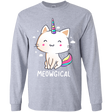 T-Shirts Sport Grey / YS Meowgical Youth Long Sleeve T-Shirt
