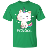 T-Shirts Irish Green / YXS Meowgical Youth T-Shirt