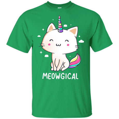 T-Shirts Irish Green / YXS Meowgical Youth T-Shirt