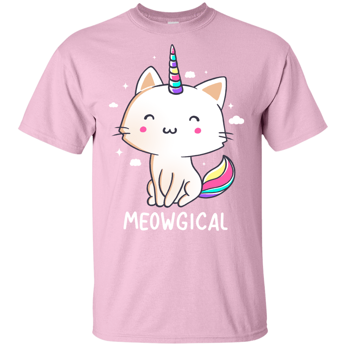 T-Shirts Light Pink / YXS Meowgical Youth T-Shirt