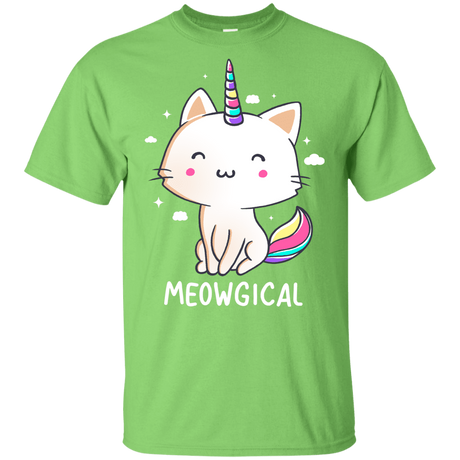 T-Shirts Lime / YXS Meowgical Youth T-Shirt