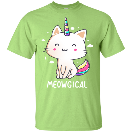 T-Shirts Mint Green / YXS Meowgical Youth T-Shirt
