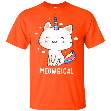 T-Shirts Orange / YXS Meowgical Youth T-Shirt
