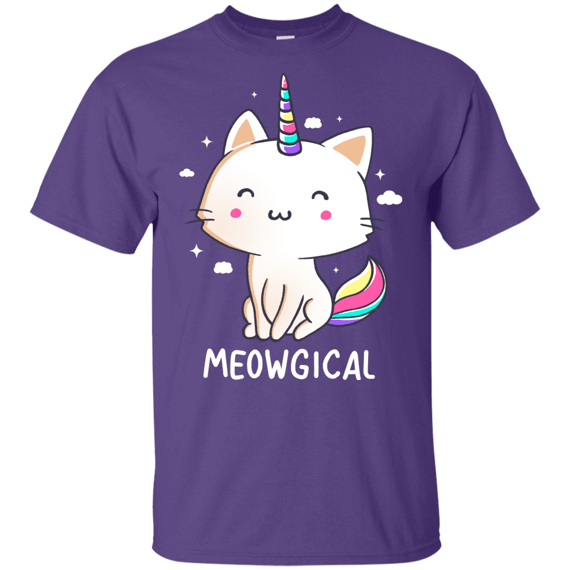 T-Shirts Purple / YXS Meowgical Youth T-Shirt