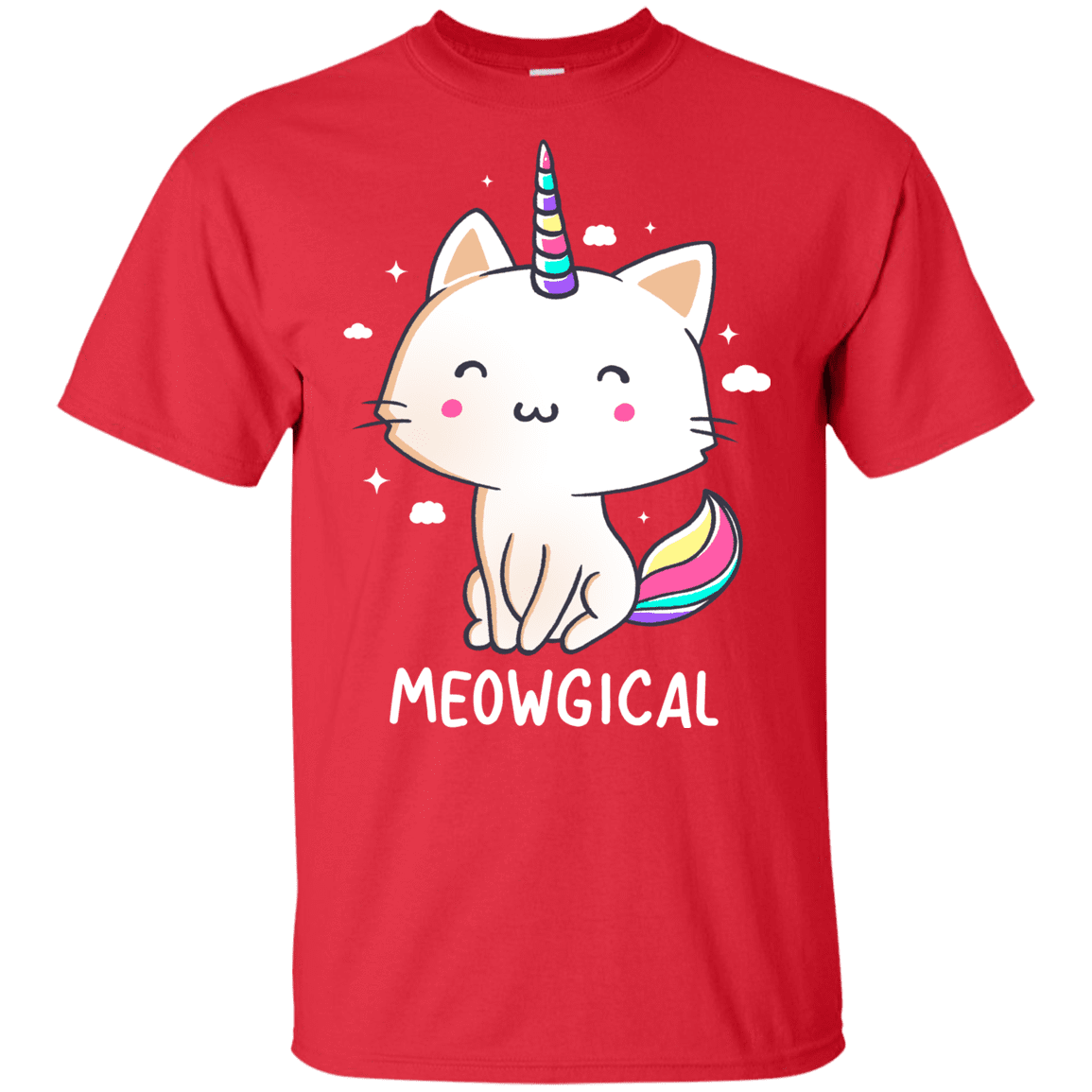 T-Shirts Red / YXS Meowgical Youth T-Shirt