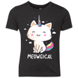 T-Shirts Vintage Black / YXS Meowgical Youth Triblend T-Shirt