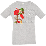 T-Shirts Heather Grey / 6 Months Meowy Catmas Infant Premium T-Shirt