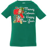 T-Shirts Kelly / 6 Months Meowy Catmas Infant Premium T-Shirt