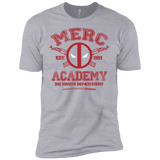 T-Shirts Heather Grey / YXS Merc Academy Boys Premium T-Shirt