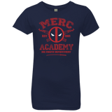 T-Shirts Midnight Navy / YXS Merc Academy Girls Premium T-Shirt