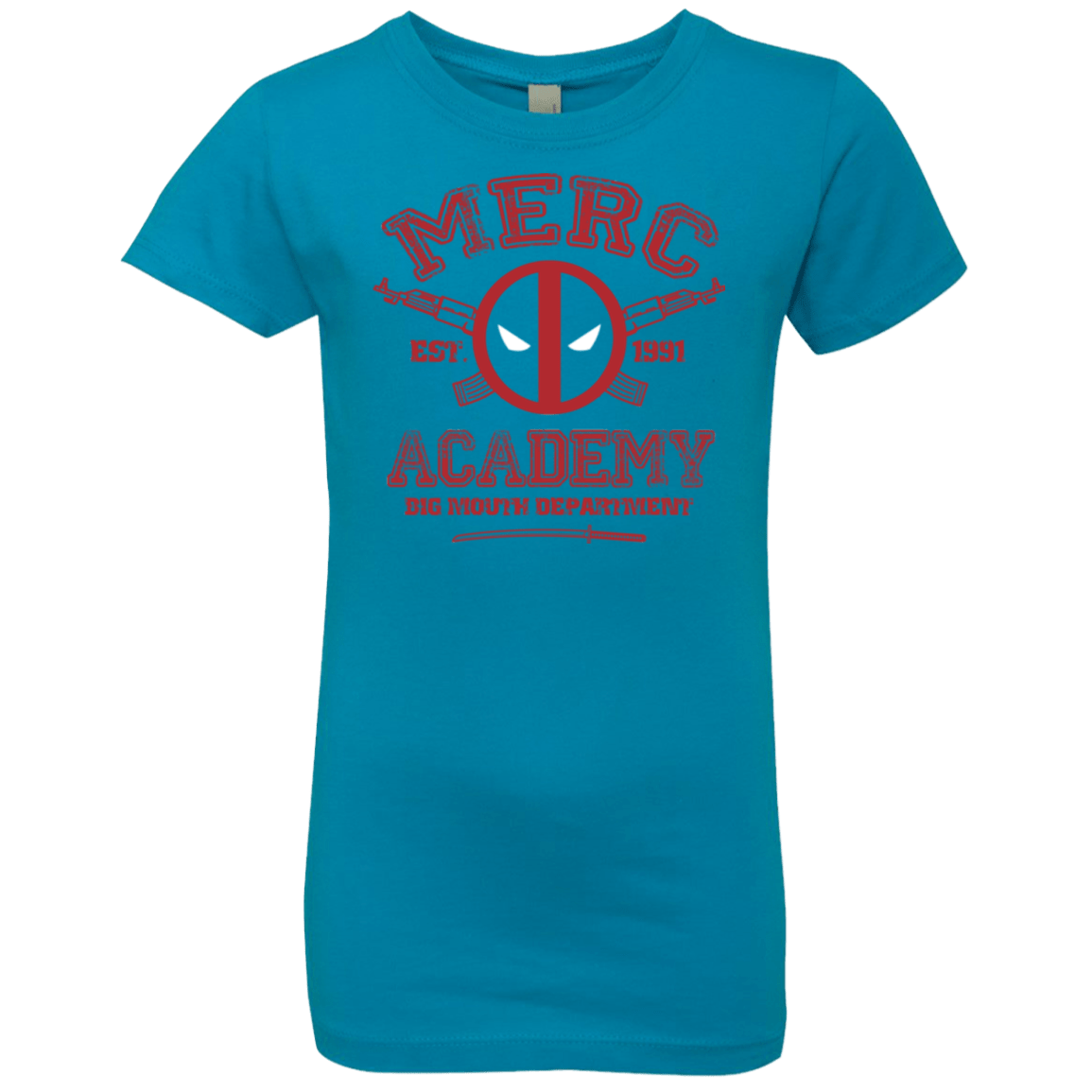 T-Shirts Turquoise / YXS Merc Academy Girls Premium T-Shirt
