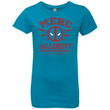 T-Shirts Turquoise / YXS Merc Academy Girls Premium T-Shirt