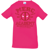 T-Shirts Hot Pink / 6 Months Merc Academy Infant Premium T-Shirt