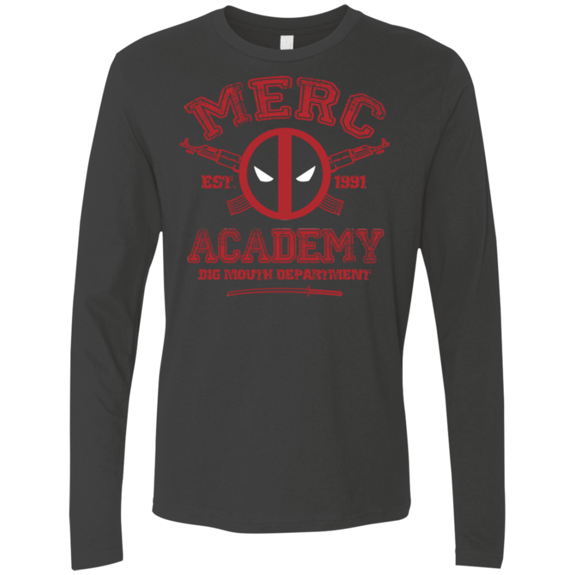 T-Shirts Heavy Metal / Small Merc Academy Men's Premium Long Sleeve