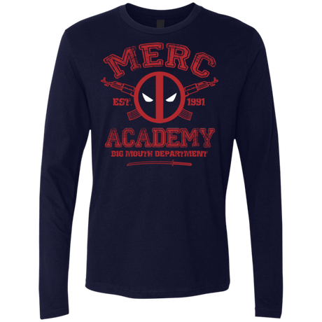 T-Shirts Midnight Navy / Small Merc Academy Men's Premium Long Sleeve
