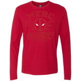 T-Shirts Red / Small Merc Academy Men's Premium Long Sleeve