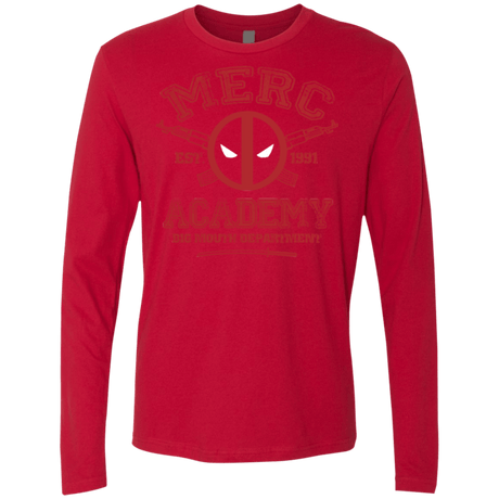 T-Shirts Red / Small Merc Academy Men's Premium Long Sleeve