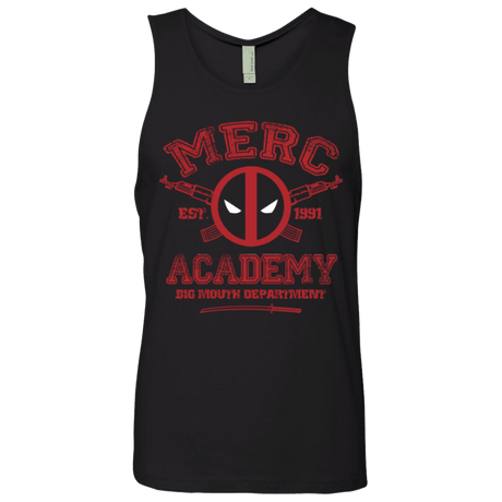 T-Shirts Black / Small Merc Academy Men's Premium Tank Top
