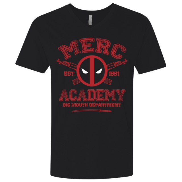 T-Shirts Black / X-Small Merc Academy Men's Premium V-Neck