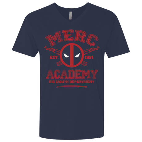 T-Shirts Midnight Navy / X-Small Merc Academy Men's Premium V-Neck