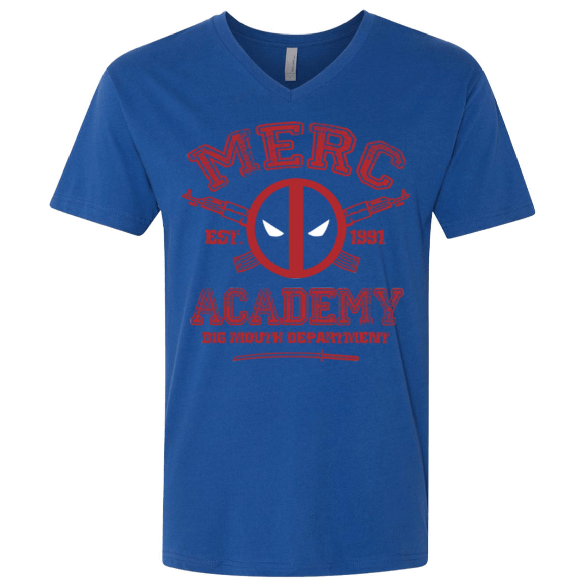 T-Shirts Royal / X-Small Merc Academy Men's Premium V-Neck