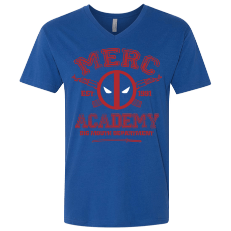T-Shirts Royal / X-Small Merc Academy Men's Premium V-Neck