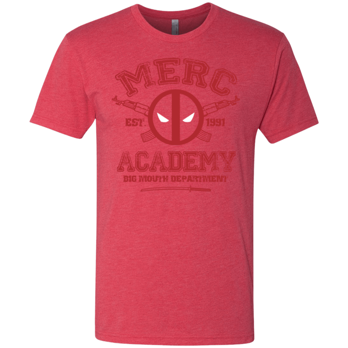 T-Shirts Vintage Red / Small Merc Academy Men's Triblend T-Shirt