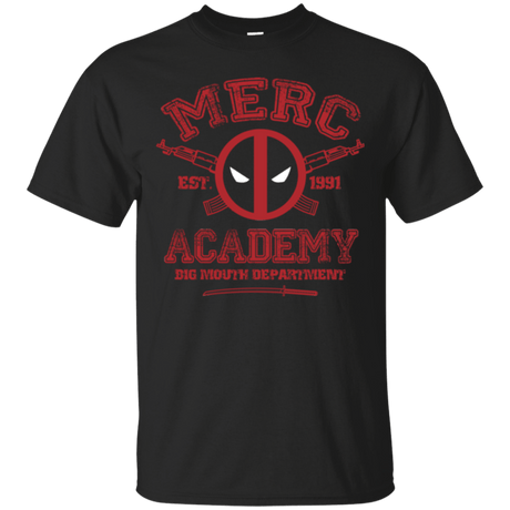 T-Shirts Black / Small Merc Academy T-Shirt