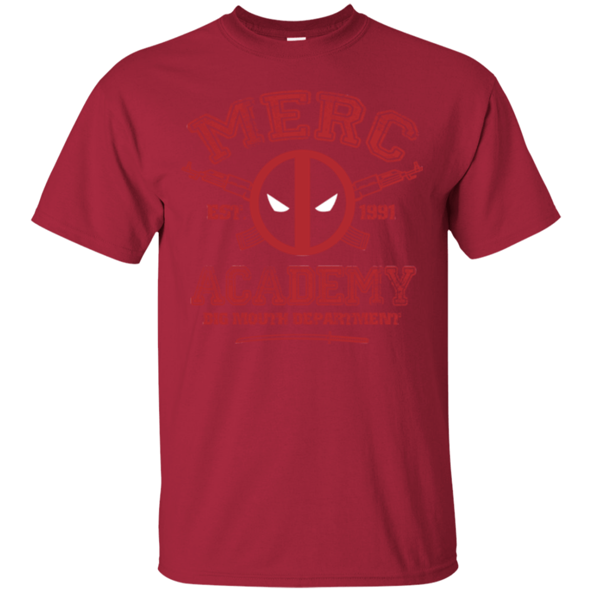 T-Shirts Cardinal / Small Merc Academy T-Shirt