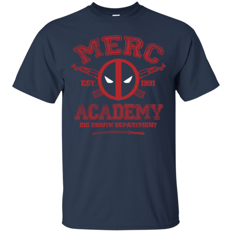 T-Shirts Navy / Small Merc Academy T-Shirt
