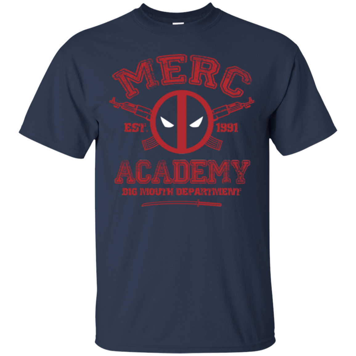 T-Shirts Navy / Small Merc Academy T-Shirt